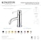 Kingston Brass SingleHandle Bathroom Faucet with Push PopUp, Oil Rubbed Bronze LS8225CTL - alternate 2